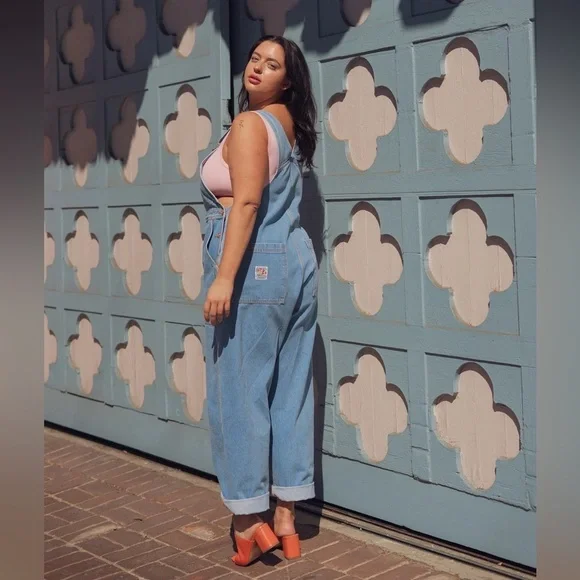 Big Bud Press Indigo Denim Original Overalls 100% Cotton Light Wash 2XL EUC - Picture 10 of 10